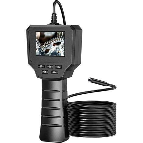 Inspection HD 2,4 pouces – Testeur d'étanchéité IP67 – Câble rigide de 5 mètres – (1/5)