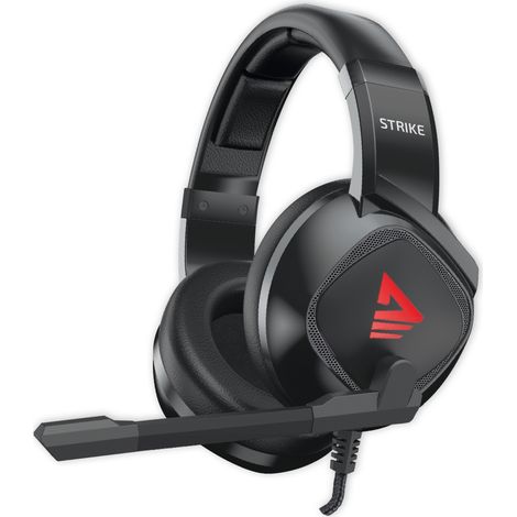 Savio Strike Auriculares Alámbrico Diadema Música/uso diario Negro, Rojo