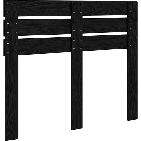 Tête de lit,Décoration murale Chêne noir 120 cm Bois d'ingénierie CFW468901 (1/5)