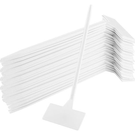 Lot de 60 étiquettes pour plantes - Résistantes aux intempéries - 30 cm - En plastique - Pour l'extérieur - Résistantes aux intempéries - Étiquettes pour plantes - Étiquettes pour légumes (1/5)