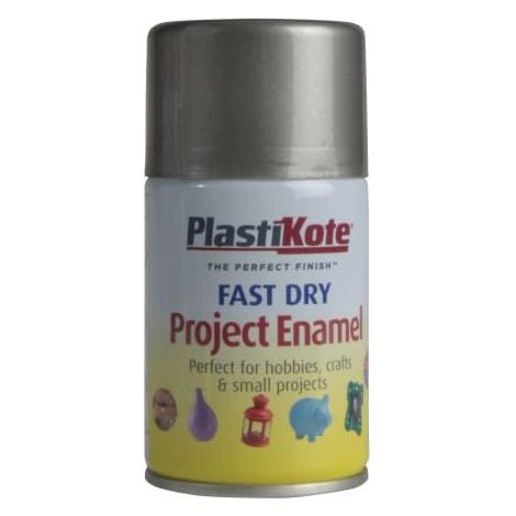 Fast Dry Enamel Aerosol Pewter 100ml PKT159S ZZ