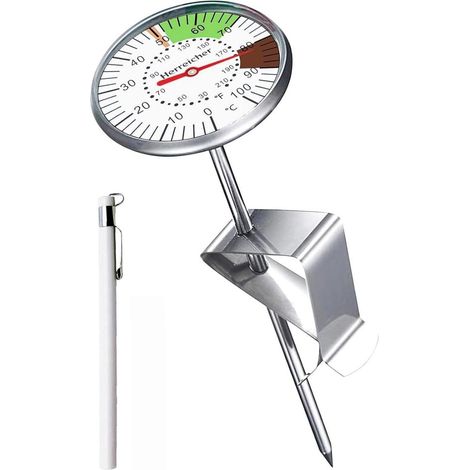 Thermomètre en acier inoxydable - Thermomètre de cuisine - 1 pièce - Convient aux cuisines domestiques (1/5)