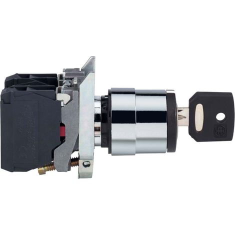 Schneider Electric XB4BG03 Industrie-Drehschalter schwarz