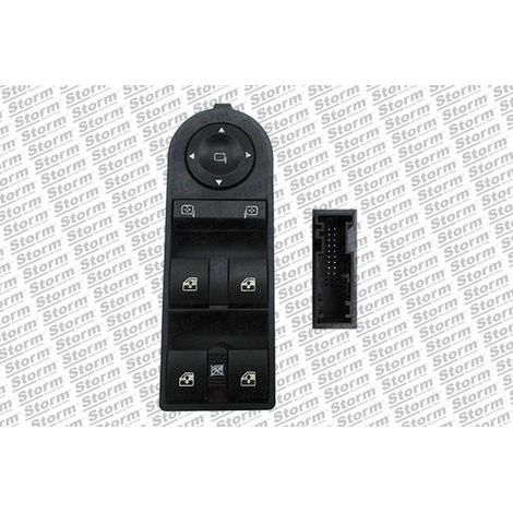 Contacteur lève-vitre avant gauche compatible Opel 013215153