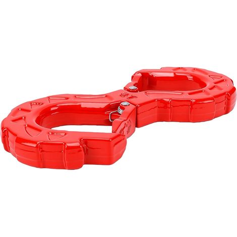 9.5mm G70 Steel Towing Hook, 30,864 LB, Shackle (1/5)