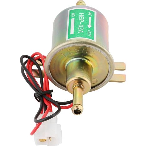 Pompe à carburant électrique basse pression 12V HEP‑02A pour essence, gasoil et diesel avec kit d'installation (1/5)