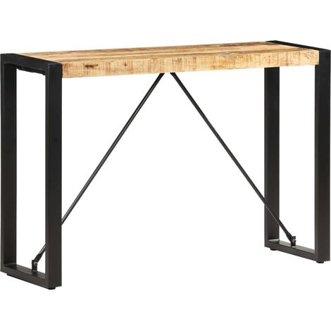 Table console 110 x 35x76 Bois de manguier massif (1/5)