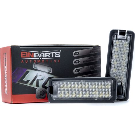 Luci targa a LED 6000K bianco freddo 12V Canbus per VW Amarok Passat Golf Polo Scirocco EOS (1/5)