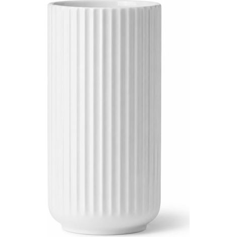 Vase H20.5 cm Classique du design Design intemporel, blanc (1/5)