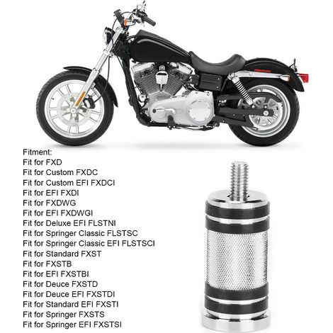 Repose-pied de sélecteur de vitesse en alliage d'aluminium pour moto Springer (1/5)
