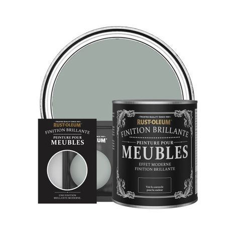 Peinture pour Meubles Brillante - Gris Urbain (1/3)