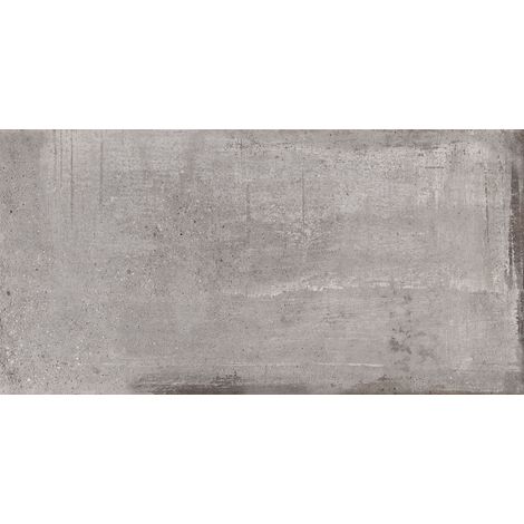 Mexen Cemento Campione grigio di gres porcellanato smaltato rettificato. G1, piastrella pavimento-parete 120 x 60 cm, carving -