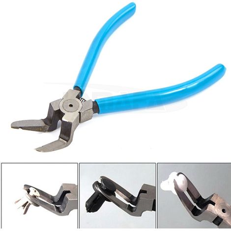 Alicate para clips y tapones de tapicería y carrocería de vehiculo
