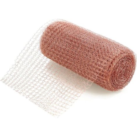 Filet Cuivre anti Limace et Escargots 12, 7cm x 6m Double Grillage anti Rongeur Barriere protection Jardin Poulailler Cuivre (1/5)