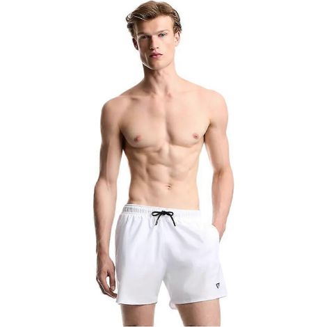 Maillot de bain blanc pour homme Eagle (1/4)