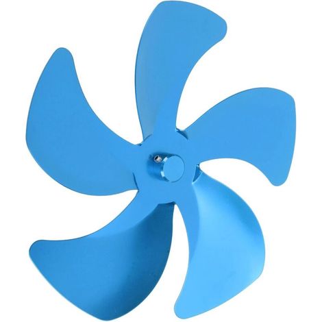 Fireplace Fan Blade, Durable, Improves Hot Air Circulation, Easy Installation, 5-Blade Fireplace Fan Blade for Fan Accessories (1/3)