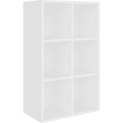 Estantería/Aparador madera de ingeniería blanco 66x30x98 cm vidaXL