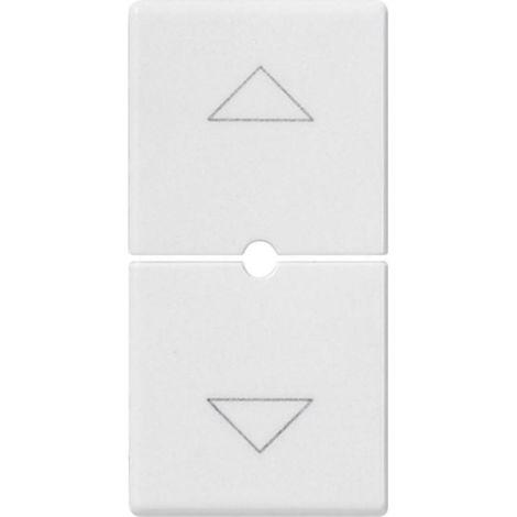 cover mezzi tasti frecce per modulo tapparelle Vimar plana 14755.2 bianco (1/4)