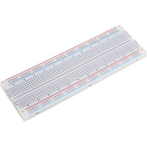 Nahtlose ABS-Prüfplatte (10 Stück), 5,6 x 16,5 x 0,85 cm, 830 Punkte für experimentelle Prüfungen (1/5)