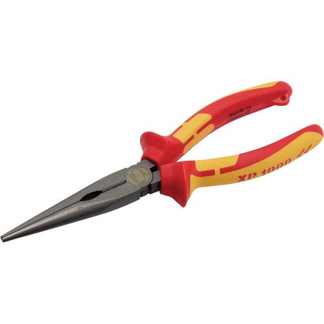 Draper XP1000 VDE Long Nose Pliers, 200mm, Tethered, Model 99068 (1/2)