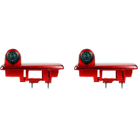 cámaras de resueltamente decorado, deslumbrante visión nocturna infrarrojo stop, compatible con Opel Vivaro 2014 y Renault Trafic 2014. (1/5)
