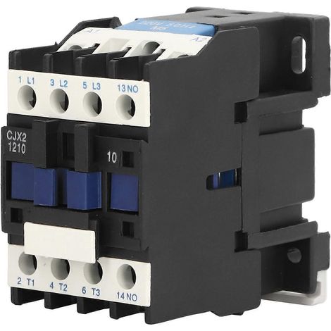 AC-Schütz, normalerweise offener Stromkreis, Laststeuerungsschalter, 12 A, für Netzteil AC 380 V