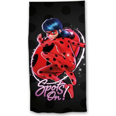 Serviette De Plage - Miraculous - Lady Bug - 70x140 cm (1/3)