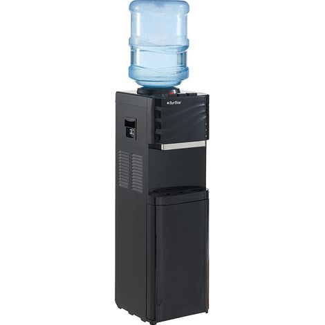 Distributore d'acqua fredda/calda 11 /18 litri Nero - FORTEX