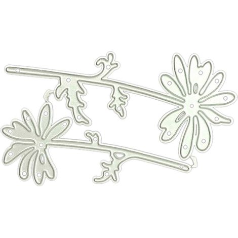 Blumen-Stanzformen aus Metall, Schablone für Scrapbooking, DIY-Album, Stempel, Papierkarten für handgemachte Grußkarten, Prägedekoration