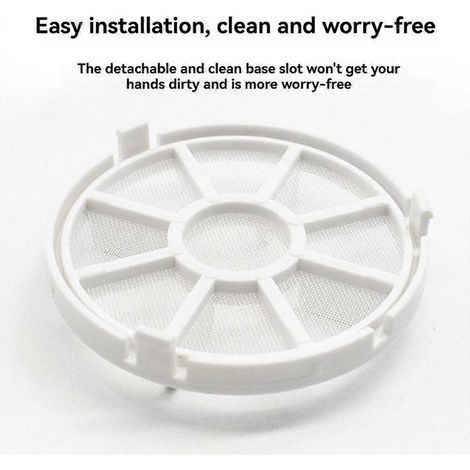 Filtro antipolvere per la stazione base, compatibile con gli aspirapolvere robot Dreame X30, S30, S40 e X40 – ricambio A (1/5)