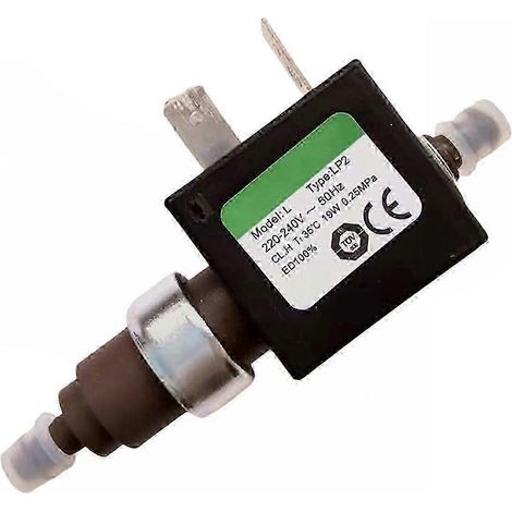 Pompe électromagnétique de 19 watts, compatible avec les balais vapeur et les fers à repasser, auto-amorçante de 220 volts. (1/5)