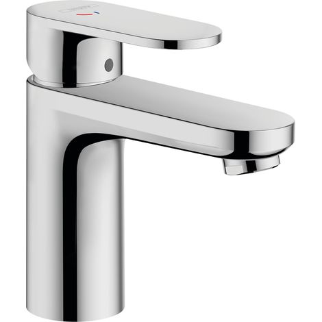 Mitigeur de lavabo 70 CoolStart avec tirette et vidage synthétique, chromé, 71584000 (1/5)