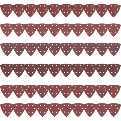 90 Sanding Sheets, Sandpaper, Sandpaper, Sandpaper, Sandpaper, Sandpaper, Triangular Mouse Sandpaper, Grit 40/80/120/180/240/320/400/800 (1/4)