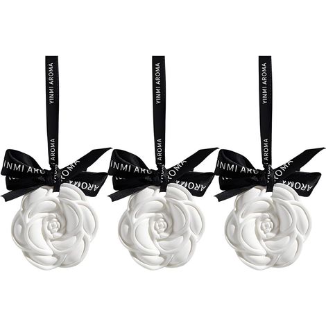 3 Pièces Diffuseurs D'Huiles Essentielles,Galet Diffuseur Huile Essentielle,Pierre à Parfum D'Ambiance pour La Décoration Intérieure Cadeau (1/5)