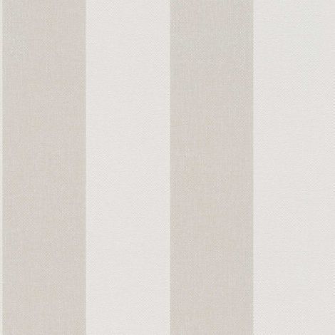 Vliestapete Beige Streifen Tapete Gemustert Ansatzfrei Blossum (1/3)