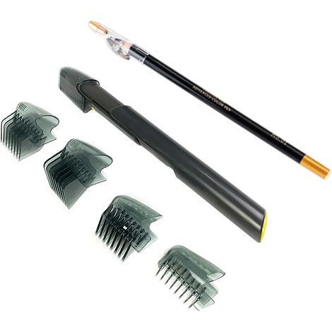 Kit d'épilateur électrique rétractable pour barbe et cheveux, tondeuse à cheveux pour homme, kit de soin complet du corps à domicile04469-AquaForge