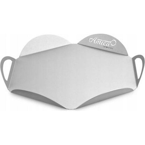 Gimetal Bandeja pétalo de aluminio diámetro 33 cm