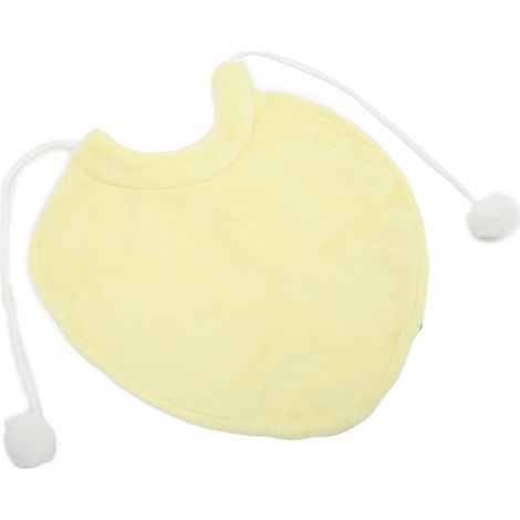 Peignoir en peluche pour animaux de compagnie, confortable et chaud pour l'hiver et l'automne, pour chat et chien, jaune, taille M (1/5)