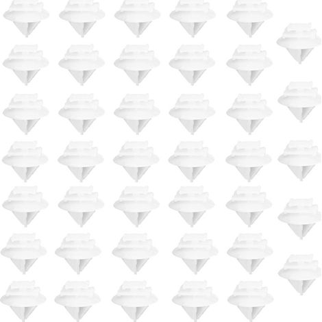 40 door panel clips for Citroën C2 C3/Peugeot 106 (from 1997) 206 207 1007 306 (from 1997) 307 806 Partner/Jeep Renegade/Fiat 500L 500X, OE 68241251AA 8565.40 856540 7701056846 (1/5)