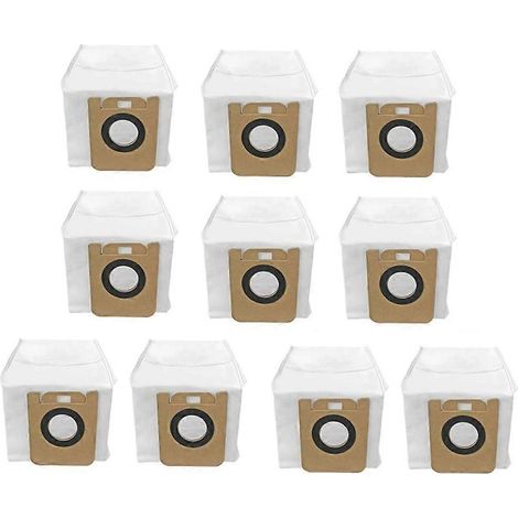 Lot de 12 sacs à poussière pour aspirateurs Dreame D10 Plus / D9 Plus (1/5)