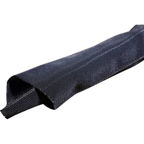 Gaine tressée DSG Canusa 8690090955 noir polyester 9 à 9 mm 4 m S18610 (1/3)