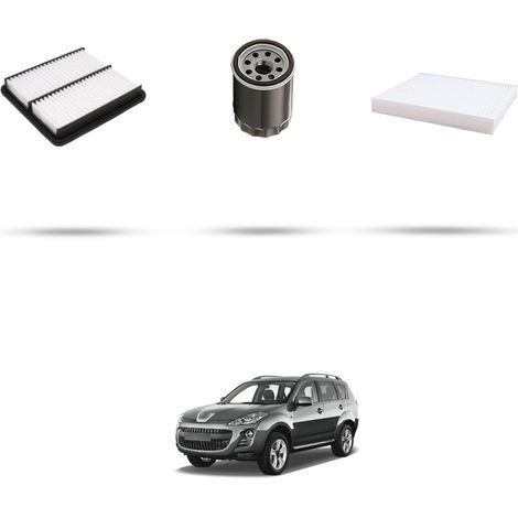 Kit tagliando 3 filtri compatibile con Peugeot 4007 2.0 16v 108kw dal 2010 (1/5)