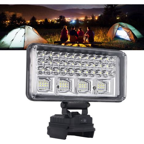 Lampe de travail LED sans fil, éclairage de secours haute luminosité, compatible avec les modèles BL1430, BL1440, BL1450, BL1460, BL1815, BL1830, BL1840, BL1850, BL1860, BL1430B, BL1460B, BL1830B, BL1 (1/5)
