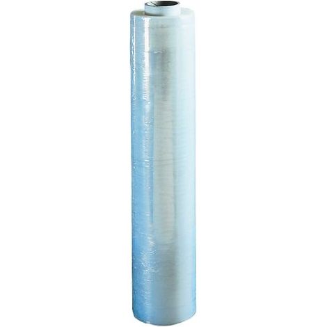 Film étirable manuel cast 17 µ - 45 cm x 300 m - transparent - Lot de 6 - Maxiburo (1/2)
