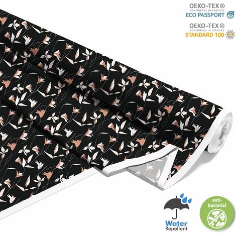 OUTDOOR DEKOSTOFFE OXFORD - Motiv Blumen I DX5171 (1/5)