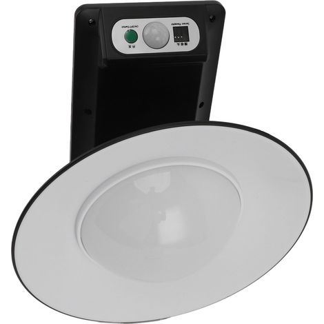 Solarbetriebene Scheunenleuchte, Wandmontage, IP65, wasserdicht, mit Lichtsensor, Bewegungsmelder, Fernbedienung, Sicherheitsleuchte für Veranda (1/5)
