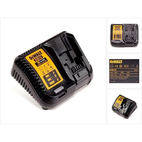 Chargeur de batteries DEWALT DCB115 XR Li-Ion 10,8V - 14,4 - 18V