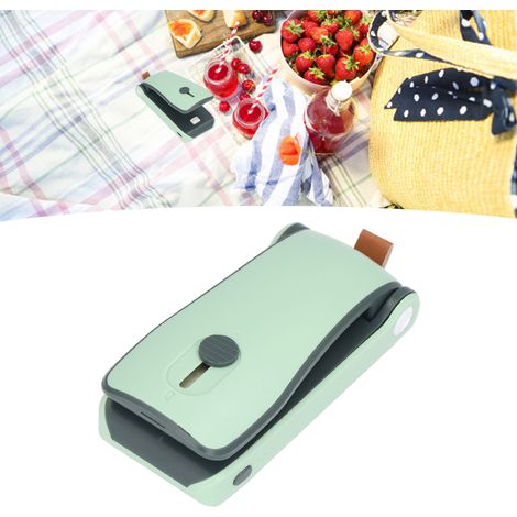 Mini machine à sceller les aliments portable, scellage rapide en 5 secondes, chargement USB.