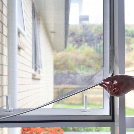 Mosquitera magnética autoadhesiva para ventanas, de rápida instalación, cortina de verano para el hogar. (1/5)