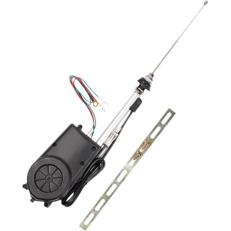 BEBUSINGOTO Antenne électrique entièrement Automatique, kit de Montage pour antenne FM AM Radio pour Voiture de Remplacement pour Aile de Remplacement de Voiture - (1/5)